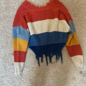 cute oversized winter sweater! medium